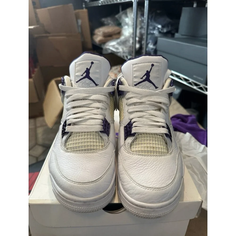 Jordan retro 4 metallic purple 4 OG 8.5 ct8527-115